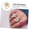 BESPORTBLE Rotatable Fidget Ring for Boy Girl Stress Relief Jewelry