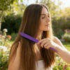 Wide Tooth Detangler Comb Set, 8 Pcs Rat Tail Curly