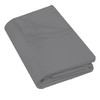 Grey Flat Sheet Double 100% Egyptian Cotton 300 Thread Count