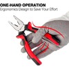 Zeguard Sharp-tec Combination Pliers 180mm, Multifunction Pliers with Wire Cutting/Crimping/Wire