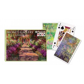 Piatnik Playing Cards - Monet Gallery - Giverny, double deck