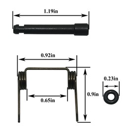 10 Sets 877761 Nailer Feeder Spring Set for Coil Roofing Nailer, Fit NV45AA, NV45AB, NV45AB2, NV45AB2S, NV45AE Coil Nailers