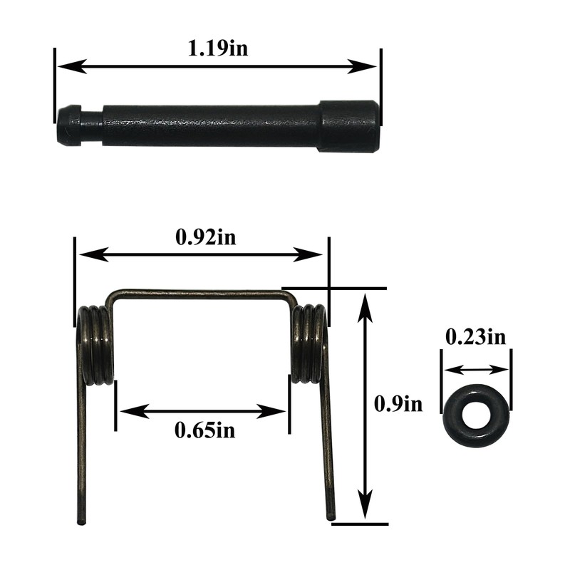 10 Sets 877761 Nailer Feeder Spring Set for Coil Roofing