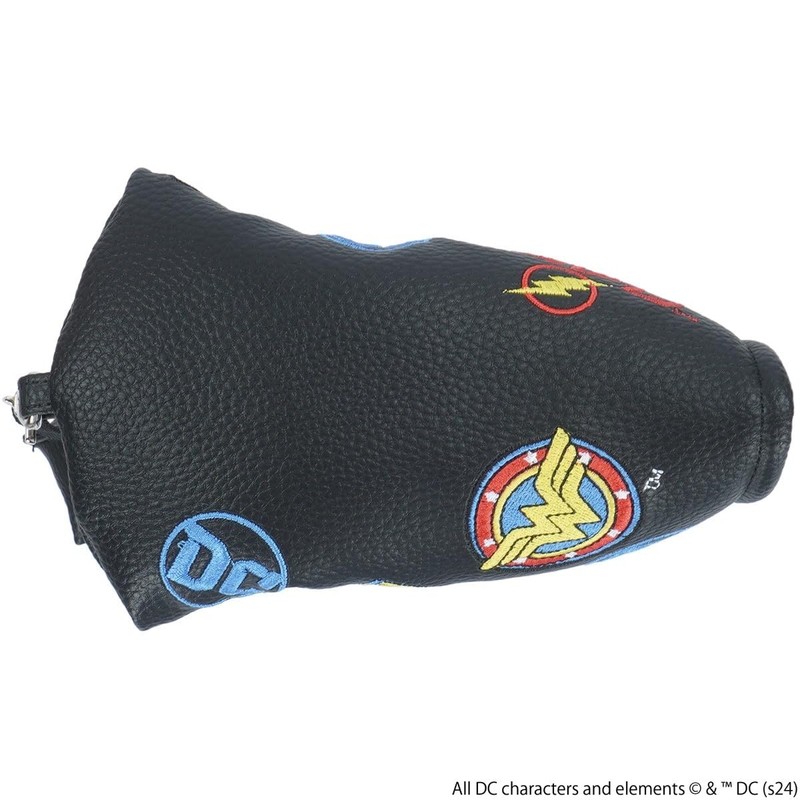 Marushin 4105054400 Putter Cover Headcover Pin Type DC Heroes Symbol