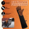 HANDLANDY 24 Inches Animal Handling Gloves Bite-Proof & Scratch-Resist