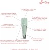 Ezy 재봉 이지 9mm 퓨즈 바이어스 바인딩 테이프 메이커 Sewing