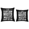 Funny Escape Room Game Master Throw Pillow