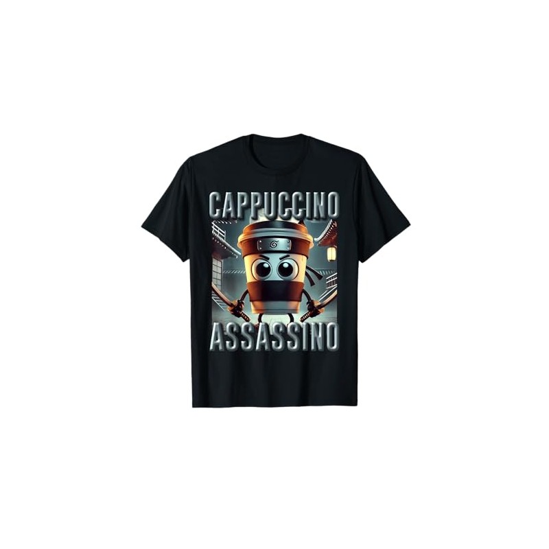 Internet Hilarious Meme AI Character Cappuccino Assassino T-Shirt