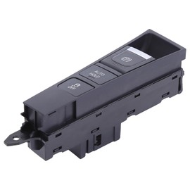 JAWSEU Schalter Handbremse Bedieneinheit Mittelkonsole für VW PASSAT 36 3C B7 CC Motor Start Stop Schalter Handbremsknopfhalter Knopf Multifunktionsschalter Parkbremse Schalter 3AB927137, 3AD927137