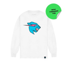 MrBeast Graphic Boys & Girls Logo Design Crew Neck T Shirt, Summer Gifts Tees