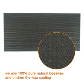 20Pcs Beehive Foundation Sheet Beehive Beeswax Coated Foundation Sheet Bee Hive Wax Foundation 9" Deep Foundation Sheet for Beehive Deep Frame