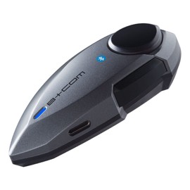 SYGN HOUSE B+COM PLAY Bluetooth Communication System for Motorcycles, Gun Metallic, 00082234