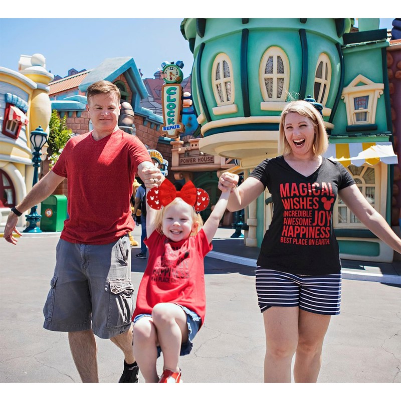 Eissya - Diadema de Minnie Ears, diadema de moda, corbata