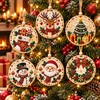 DIY Christmas Diamond Painting Ornament Kit for Holiday Decorating –