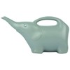 Elephant Watering Can, Plastic, Gray