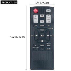 COV30748172 Replacement Remote Compatible with LG Multimedia Speakers LH70B