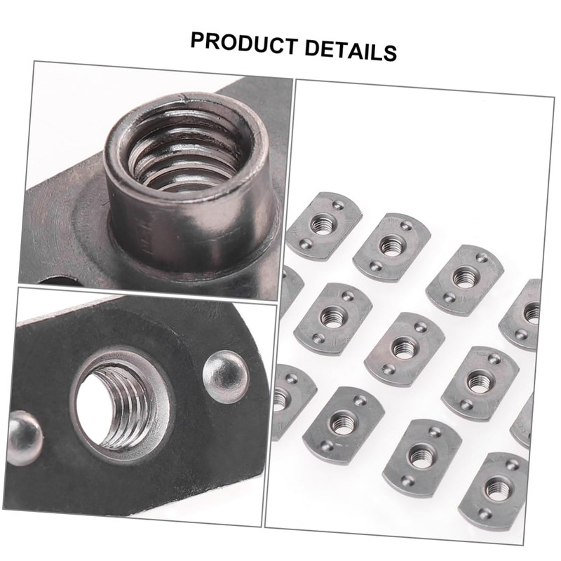 Mobestech 1 Pack of 15 Stainless Steel Wheel Nuts M8
