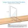 OKPOW Shelf Dividers Closet Organizer - 12" Tall X 9"