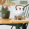 Teapot Warmer Stainless Steel Tea Warmer Tea Light Holder Teapot