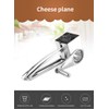 Beowanzk Cheese Graters,Cheese Grater Rotary for Kitchen with Handle,Parmesan Cheese