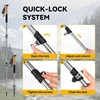 TOBTOS Trekking Poles, 2 Pack 7075 Aluminum Walking Sticks with