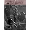 Football and Helmet Chocolate Candy Mold With © Molding Instruction