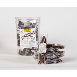 Hardtimes Handcrafted Beef Jerky - Original Flavor - 24 Pack of 1 oz. Bags