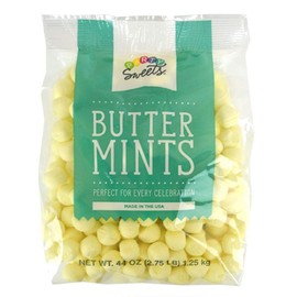 Party Sweets Yellow Buttermints, 2.75 Pound, Appx. 350 pieces from Hospitality Mints