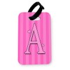 Lopo WTF | Custom Pink Stripes Initials | Printed Art
