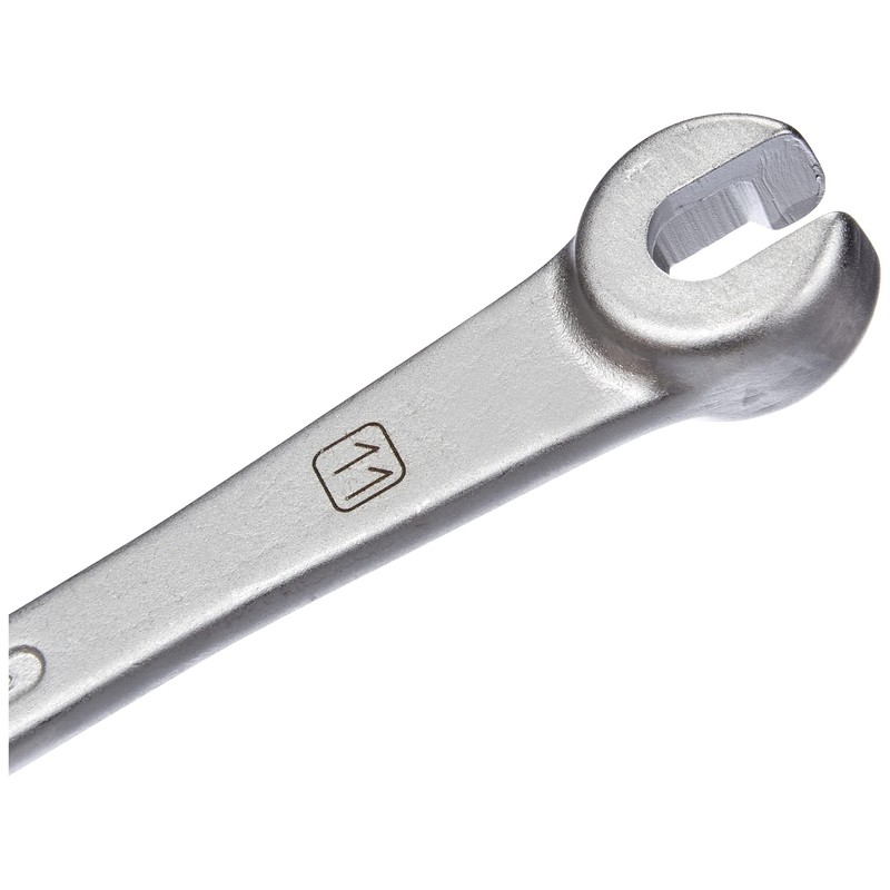 HAZET 612N-11 177.7 mm Hexagon Profile Brake Line Open Wrench