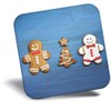 Destination Vinyl ltd Fridge Magnet - Gingerbread People Christmas 2636