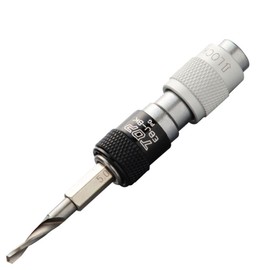 TOP EBJ-5.0S One-touch Bit Joint and Puncture Hole Mini Type Set, Drill Diameter 0.2 inches (5.0 mm), Tsubamesanjo, Made in Japan
