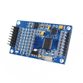Hailege ADS1256 5V 8 Channel ADC Data Acquisition Board Module 24 Bit High Precision AD Collecting Data Acquisition Card