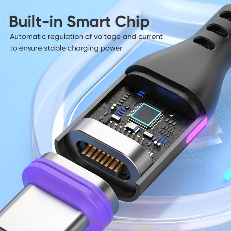 i! - 1,8m 240W Nylon Magnet USB C Schnellladekabel Datenkabel