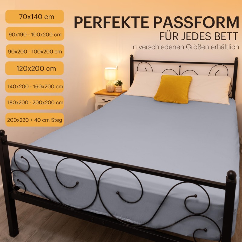 Nature mark jersey fitted sheets, 100% cotton in many sizes