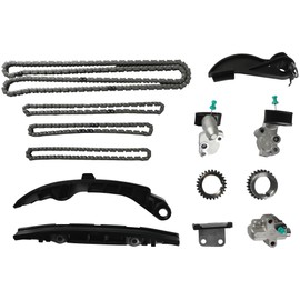 Engine Timing Chain Kit for Nissan Altima 2007-2014/Maxima 2009-2014/Murano 2009-2013/Pathfinder 2013-2024 & Infiniti QX60/JX35 3.5L V6 VQ35DD, Replaces 130286KA0A/130286KA1B/130706KA1C