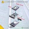 WORKDONE 3.5 Inch LFF Caddy Compatible with Dell PowerEdge 13-11
