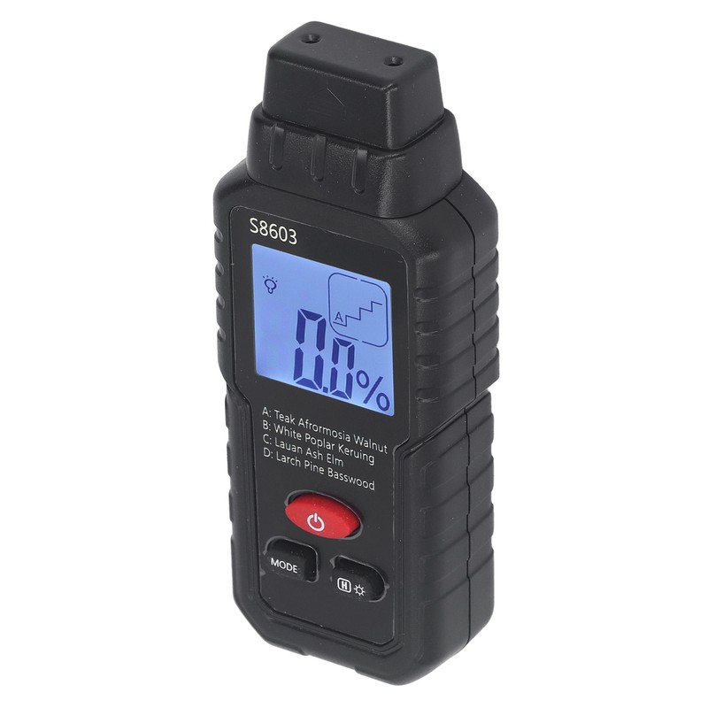 Wood Moisture Meter Pin Type LCD Digital Water Leak Detector