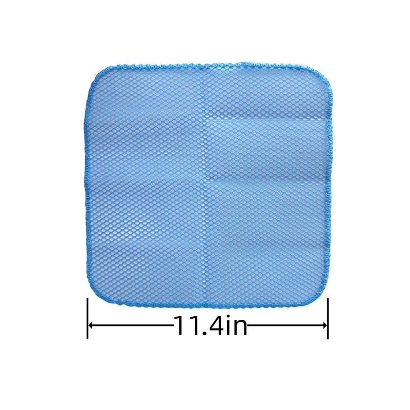 WHTCHSU Heavy Duty Dish Scrubbers, Non-Scratch Scouring Pads - Odorless