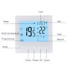 Smart Thermostat, Smart Tuya WiFi Thermostat 3A Digital Programmable LCD