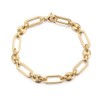 14k Gold Filled Coffee Beans Livit Chain Bracelet for Women