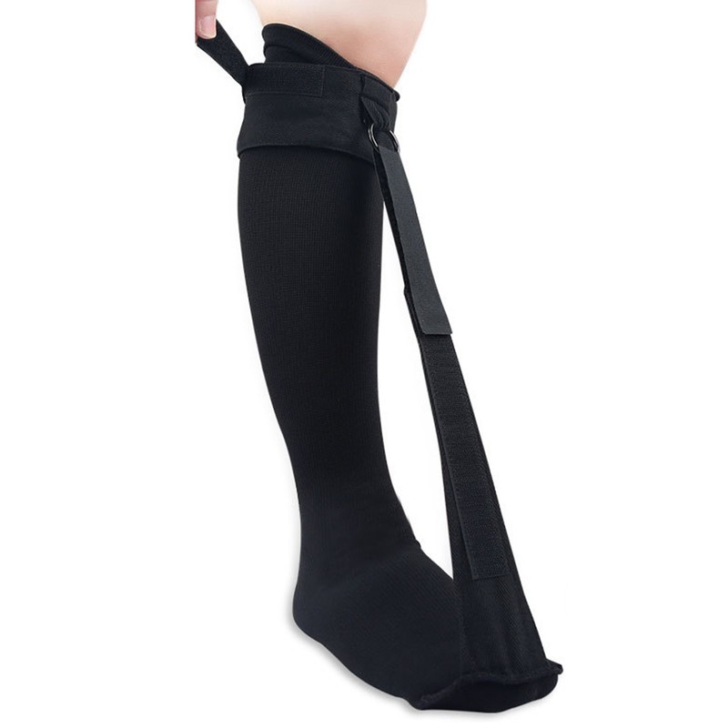 Plantar Fasciitis Stretch Sock Single Strap Night Relief Adjustable Foot