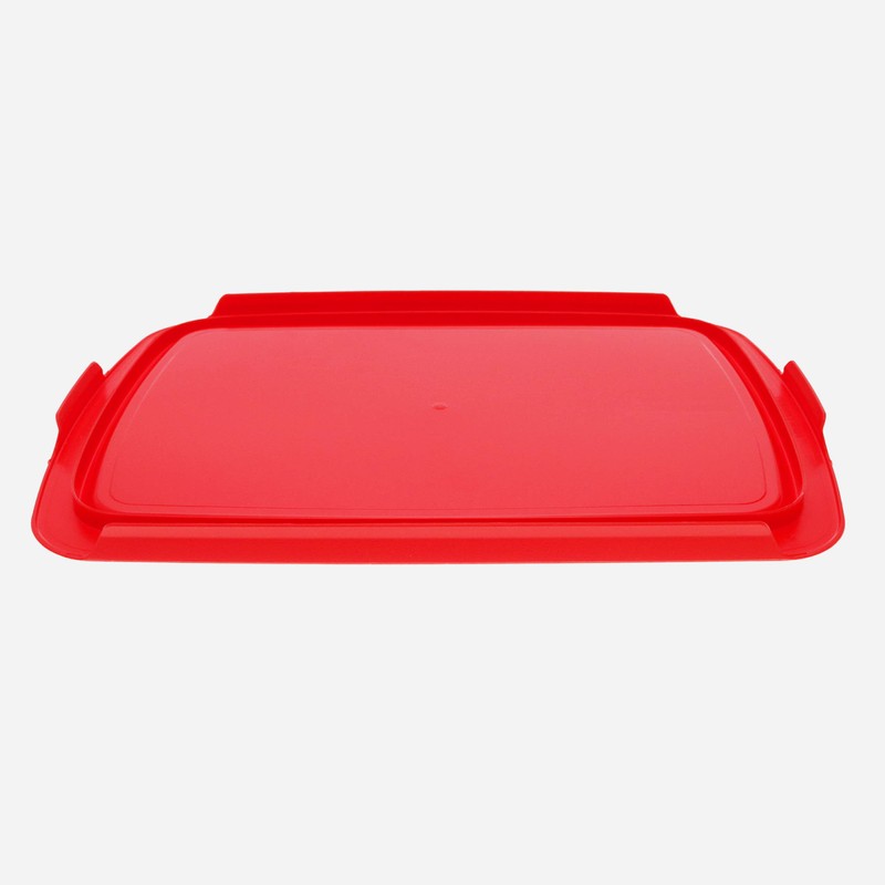 Pyrex C-233 3qt EASY GRAB Rectangular Red Lid - Made