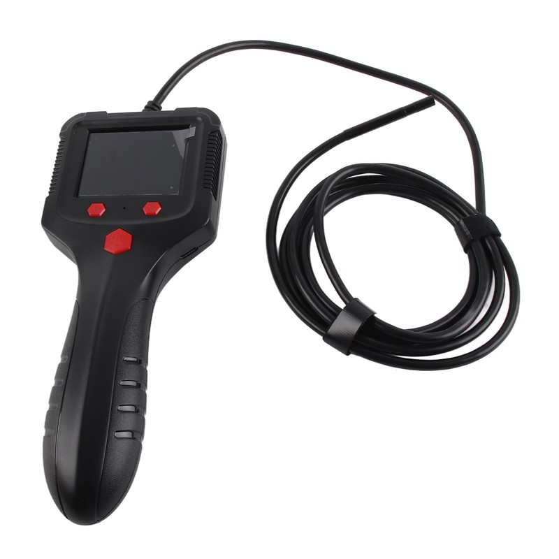Industrial Endoscope 2.4in HD Screen Handheld ABS Housing Borescope Inspection