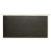 Honey Keeper 9" Bee Frame Foundations - Beeswax Coated Black