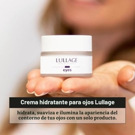 LULLAGE Eyes | Crema Hidratante de Contorno de Ojos | para Bolsas | Ojeras y Manchas Oscuras | 3 en 1 Hidrata - Suaviza - Ilumina |15ml
