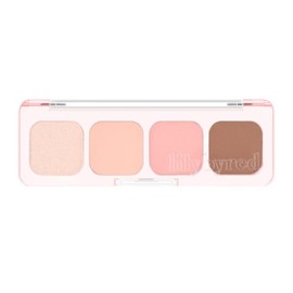 Lilybyred Mood It Palette (2024 Renewal) - 4-Shade Eyeshadow Palette (01_Fresh it)