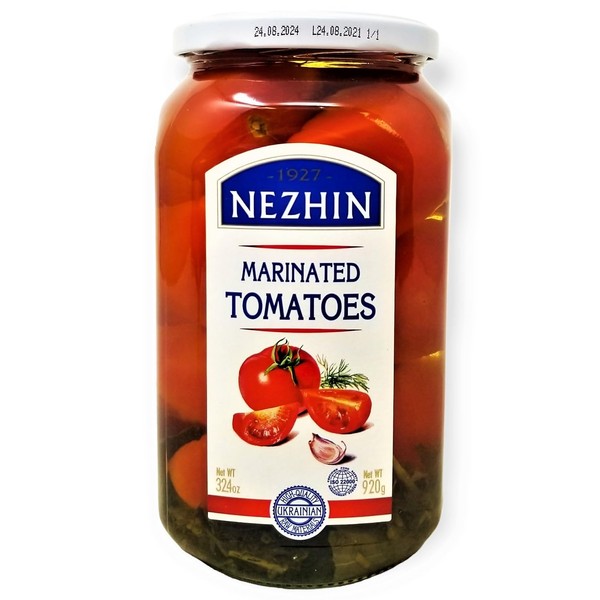 Nezhin Marinated Tomatoes, Made from Fresh, No Preservatives Added 920gr/32.4oz