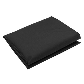 ZONAHAH Round Garden Table Covers 104x10cm Waterproof Circular Garden Table Top Covers Heavy Duty Oxford Fabric Anti-UV Outdoor Furniture Covers for Patio Black