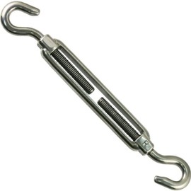 Himeji or Stainless Steel Turn Buckle Hook # 8 (Screws Diameter M8) TB – 8H